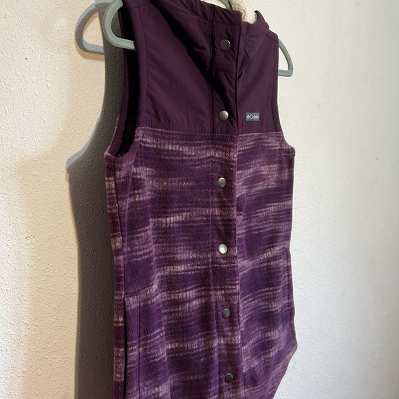 Columbia Women's Fleeced Hooded Winter Vest Size Medium - Picture 4 of 9